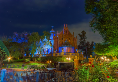 Haunted Mansion Outside
