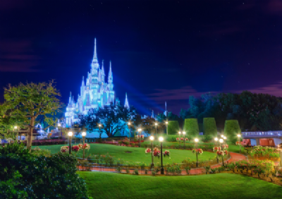 Cinderella Castle at Night 1