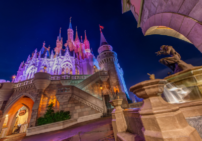 Cinderella Castle at Night 2